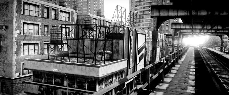 Illustration for article titled Grand Theft Auto IV Looks Marvelous in Black and White